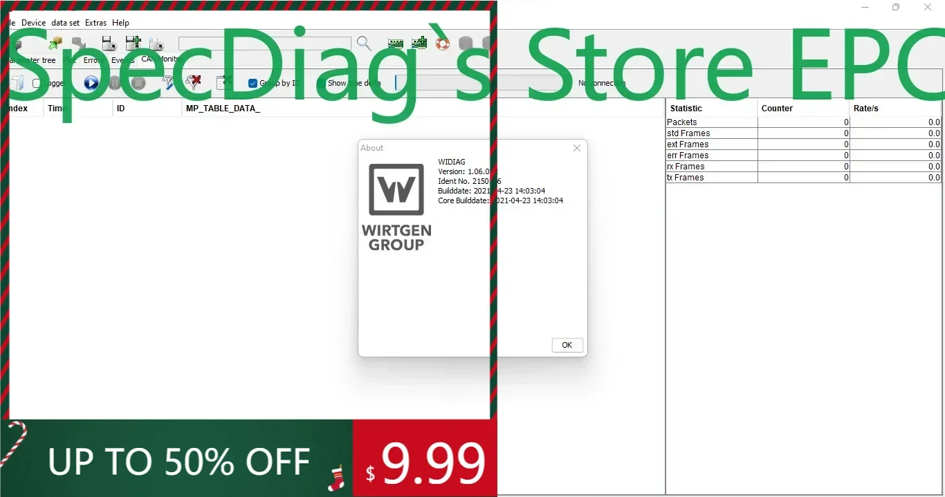 

Диагностическое программное обеспечение SpecDiag Wirtgen WIDIAG 1.07.007 [05.2022]