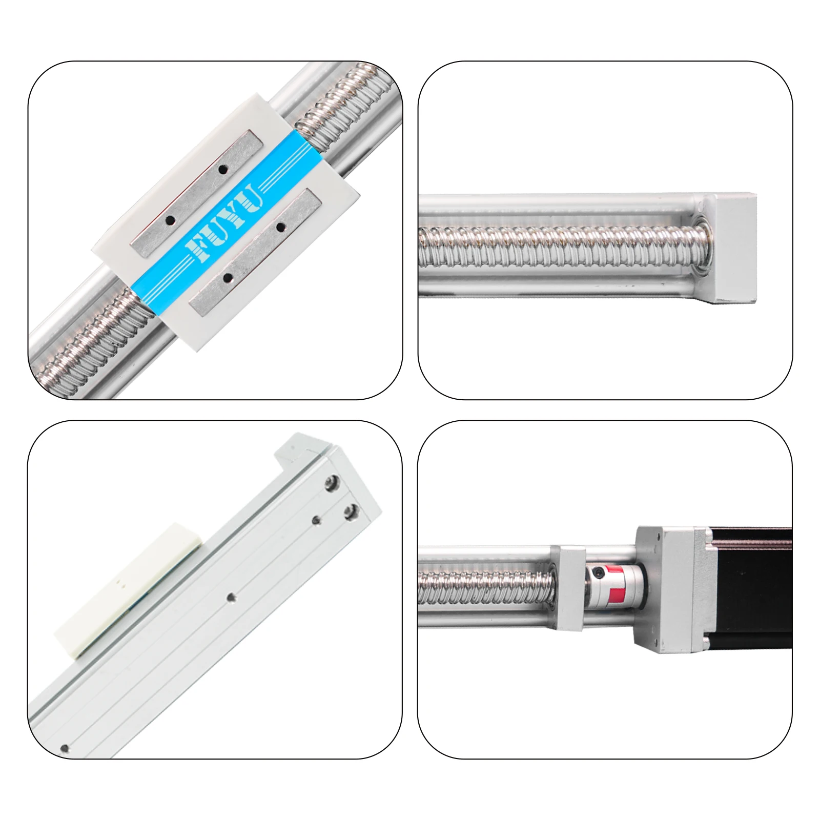 Linear Motion Rail Guide Ball Screw Actuator CNC kit XYZ Positioning Module