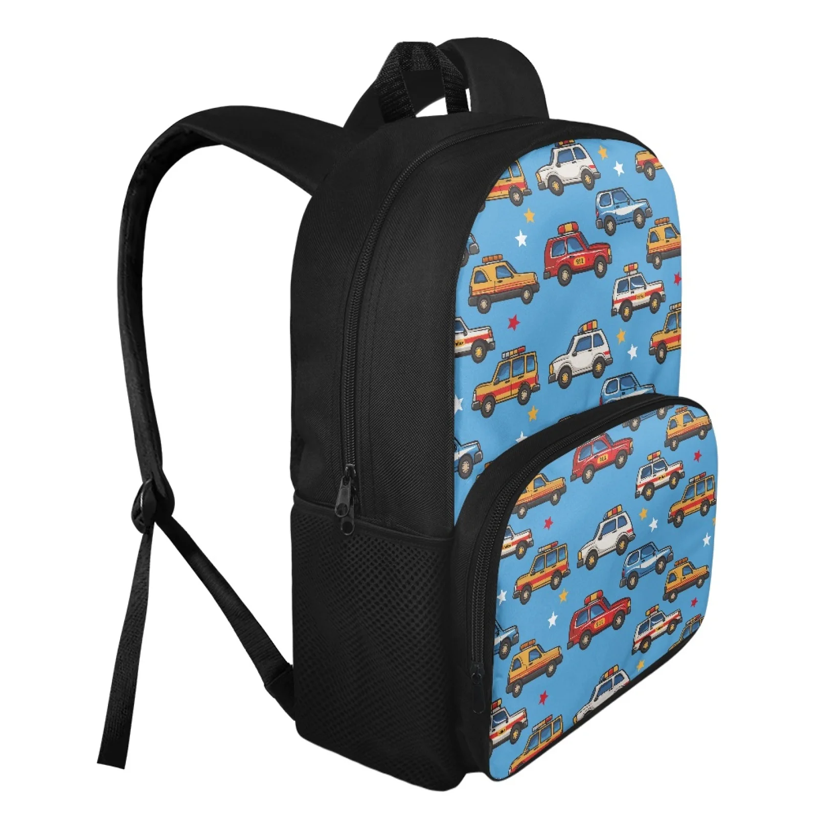 Backpacks Kids Backpack Cartoon Car Printed Children School Bags For Boys Girls Back Pack Schoolbag Student Bookbag Book Bag