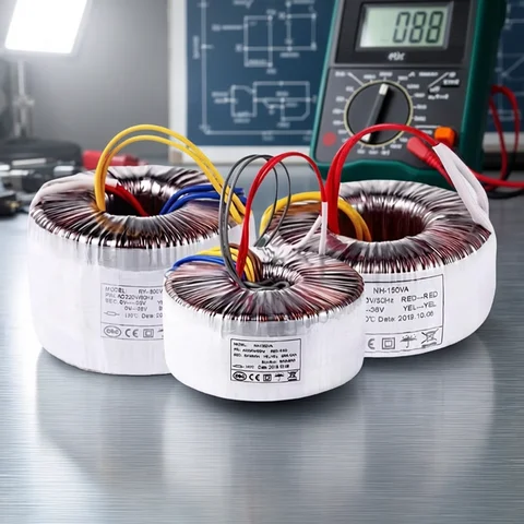 Toroidal power transformer, 12V/36V/220V, 10-10000W step-up/step-down transformer, audio amplifier, parameters can be customized