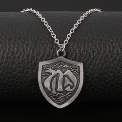 Dragon's Sin of Wrath Meliodas Shield Pendant Harlequin Gowther Merlin Necklace Anime Jewelry Cosplay Costumes DIY Props Gifts