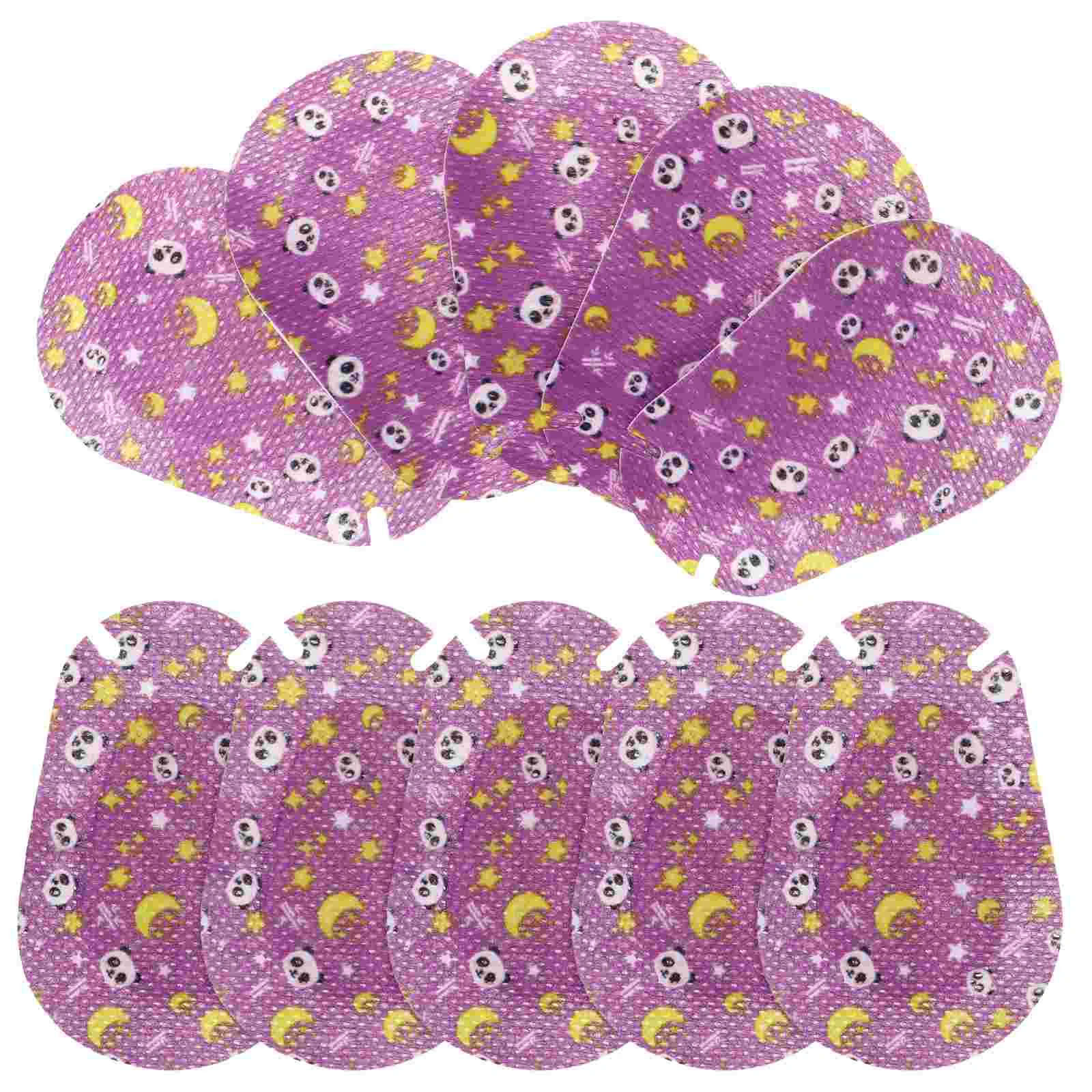 20 Pcs Children' Eye Mask Strabismus Masks Kids Patches Weak Sight for Portable Black Out One-eye Amblyopia Printing