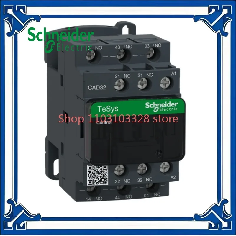 

/ 60hz AC Control Intermediate Relay Rail Mounting Plate Installation CAD32Q7C Three Open and Two Closed AC380V 50 Low Power