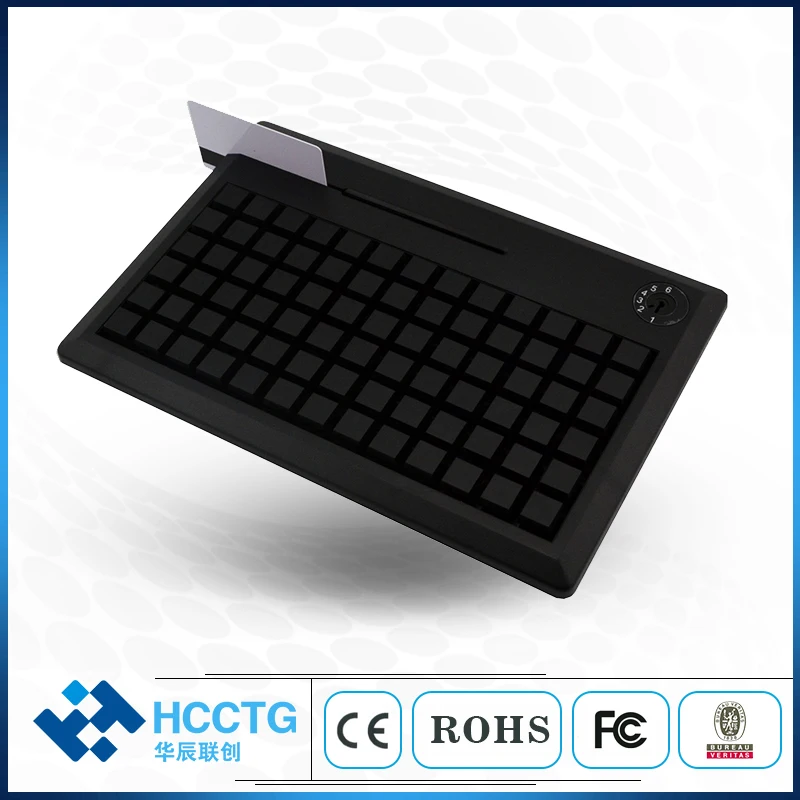 Windows 78 Keys POS Programmable Keyboard Membrane Keys for Commercial Retail KB78