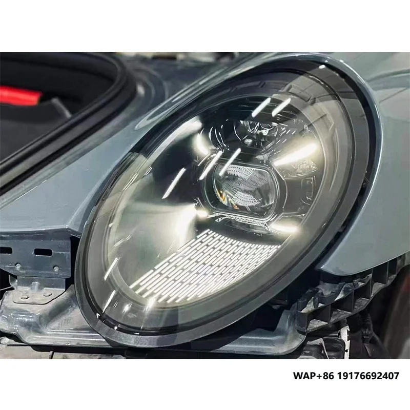 

Suitable for 2005-2012 911 Upgraded 992 Style Front Lighting Headlights 997 Front Bumper LED Headlights