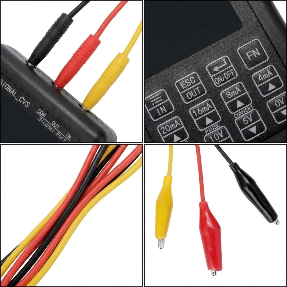 Signal Generator for Process Instrumentation with 0-24mA Output Accuracy 0.01mA and 0-12V Output Accuracy 0.01V