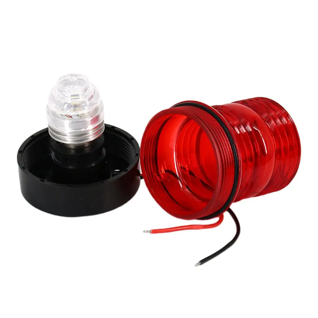 Boot Jacht Marine Led Navigatie 12V/24V Rood 360 Anker Boog Waarschuwingslampje