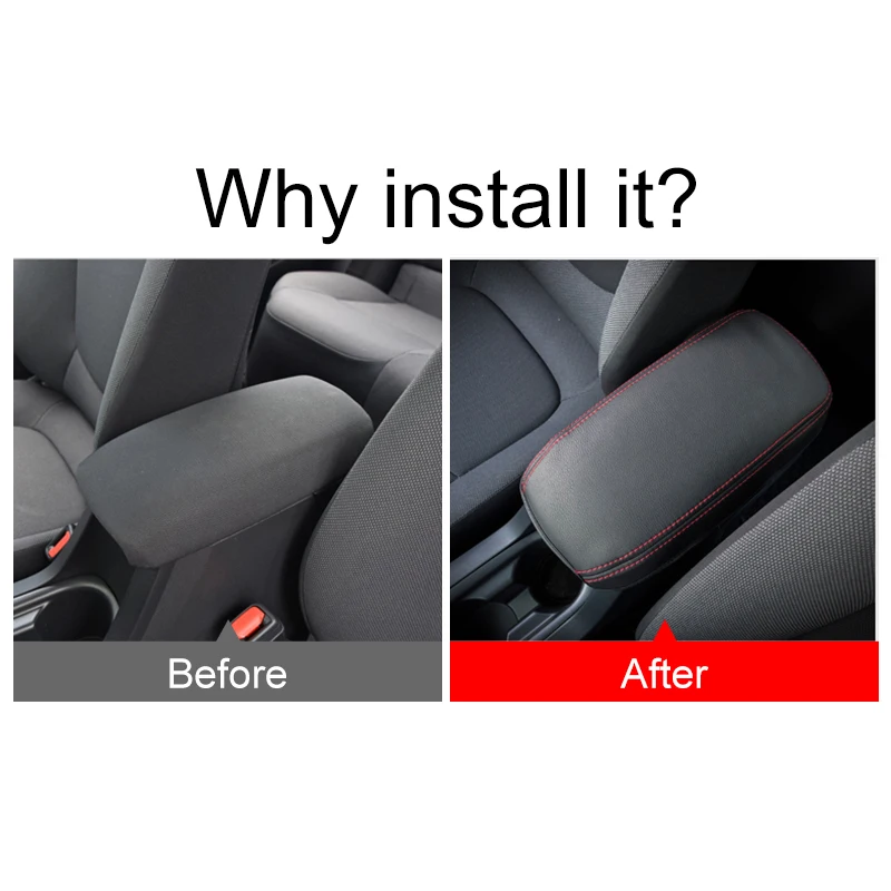 For Toyota Corolla E210 2019 2020 2021 2022 2023 2024 2025 Hybrid Car Center Console Armrest Box Cover Leather Trim Accessories view 2