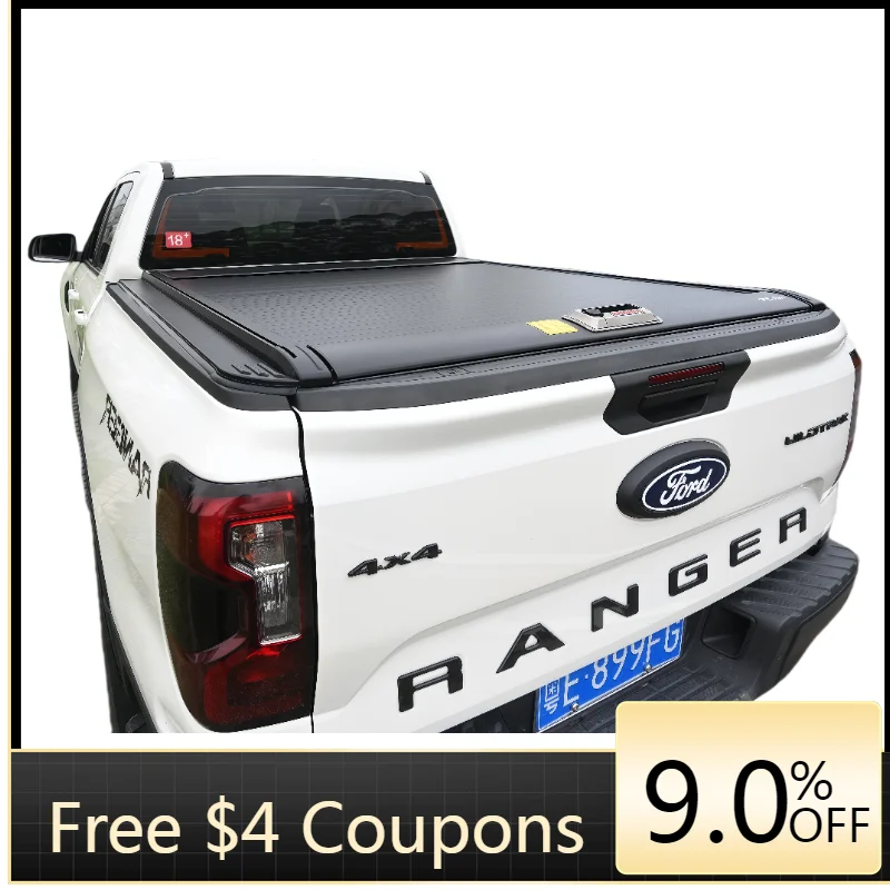 

Deren High QualityAluminium Manual Retractable Tonneau Cover for Ford Ranger Isuzu Great Wall Navara Pickups NP300 Models