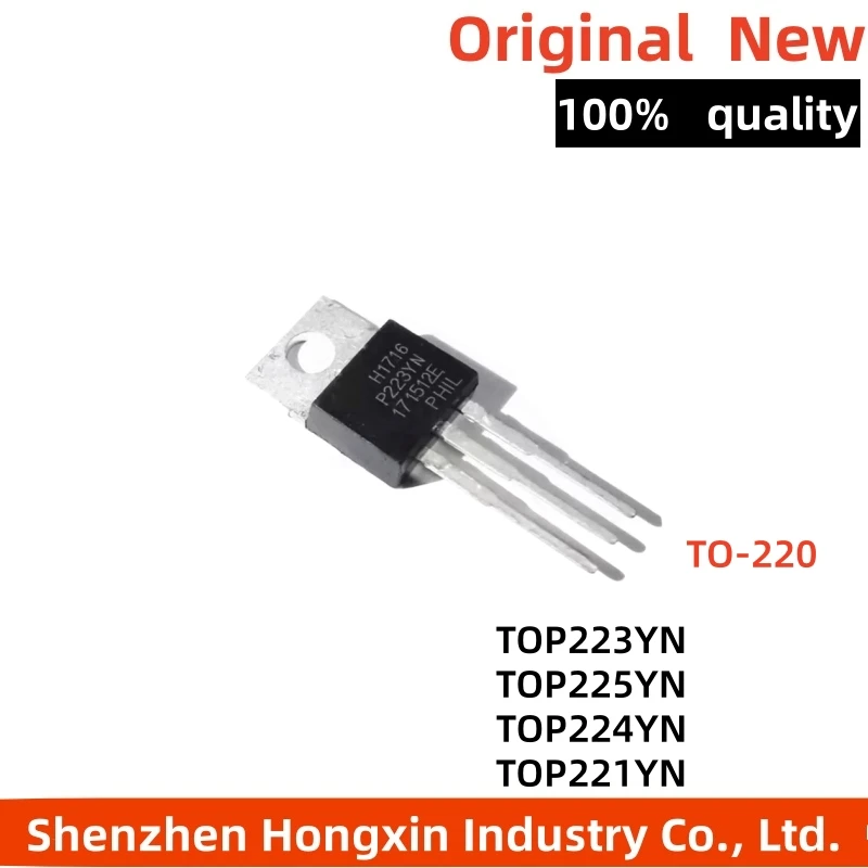 5 pieces of TOP223 TOP223YN TOP225YN TOP224YN TOP221YN LCD power supply chips TO-220