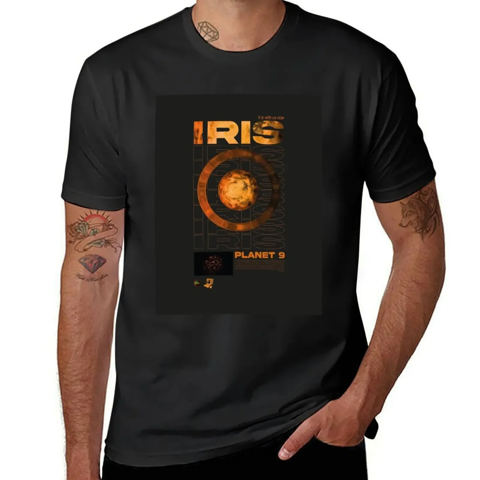 

IRIS graphic planetary design / Gemini Home Entertainment T-Shirt tshirts personalised graphics heavyweight t shirts for men