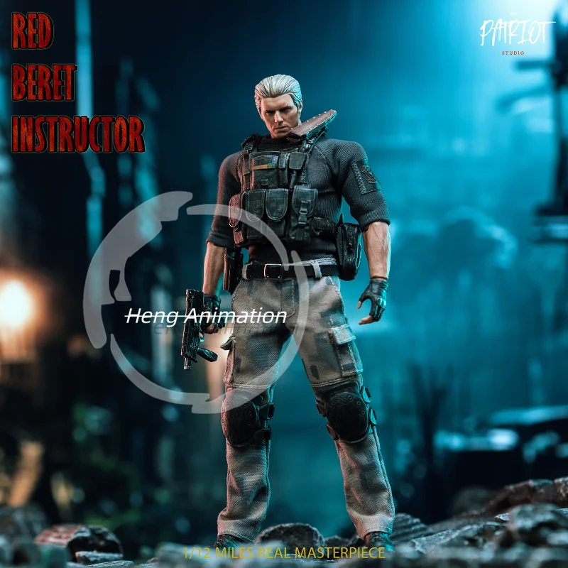 

Patriot Studio Resident Evil 4 Red Beret/Jack Krause Action Figure Collectible Figurine Display Piece