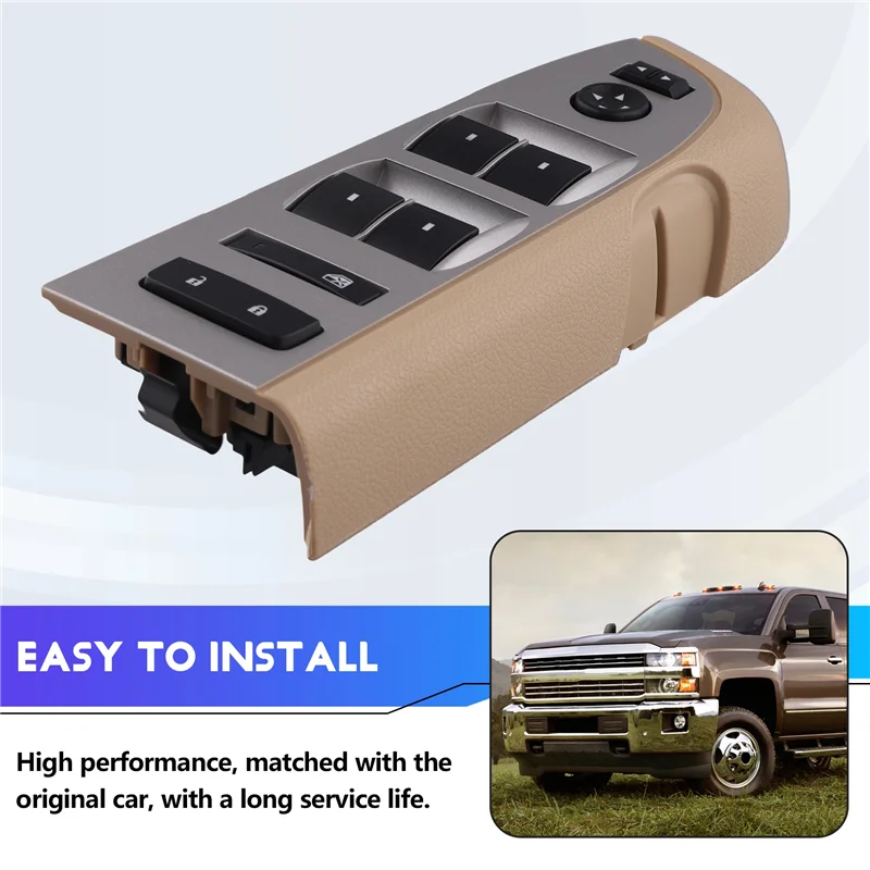 

Car 22968507 Front Driver Side Power Window Switch For SILVERADO GMC SIERRA 10-13