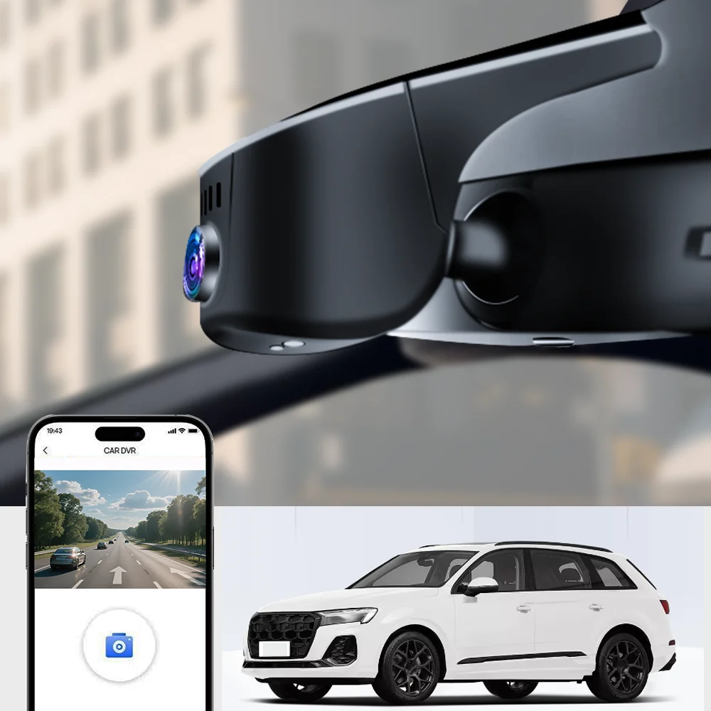 

4K HD WIFi Car DVR Video Recorder Dash Cam For Audi A4 A6 Allroad A3 A5 Q5 S4 S6 Q7 A8 Q8 S8 TT A7 S5 Q3 e-tron DashCam Devices