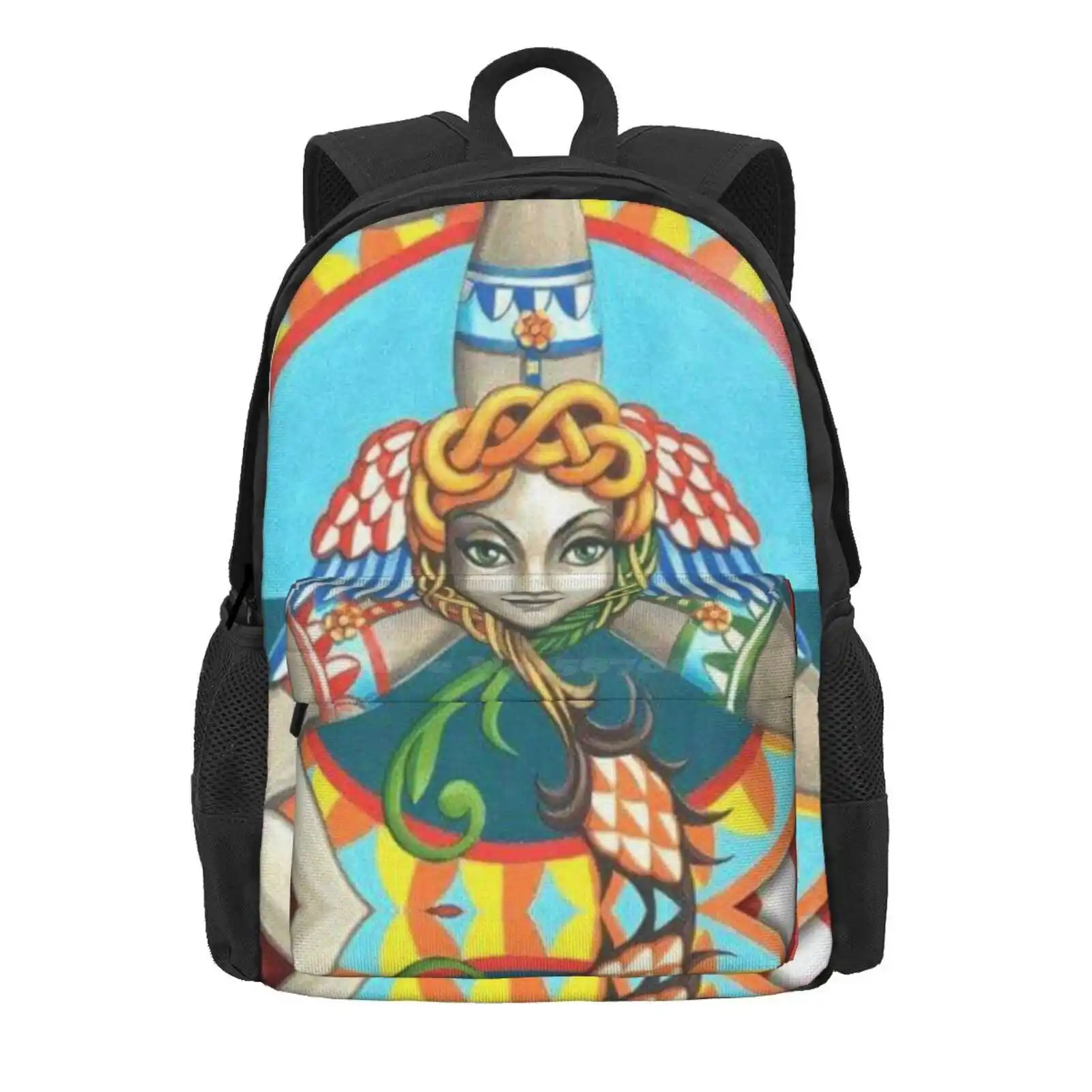 Sicilian Style V Hot Sale Schoolbag Backpack Fashion Bags Sicily Italy Palermo Flag Sicilian Golden Girls Milan Naples Florence