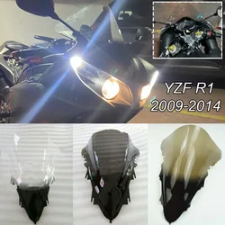 For Yamaha YZF R1 Windscreen Windshield Motorcycle Accessories YZF-R1 2009 2010 2011 2012 2013 2014 YZFR1 Screen Double Bubble