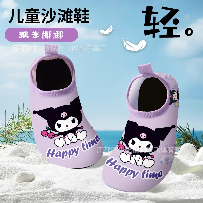 

Sanrio Hello Kitty Boys and Girls Parent-Child Swimming Beach Shoes Quick Dry Breathable Baby Indoor Floor Socks Soft Gift Y2K