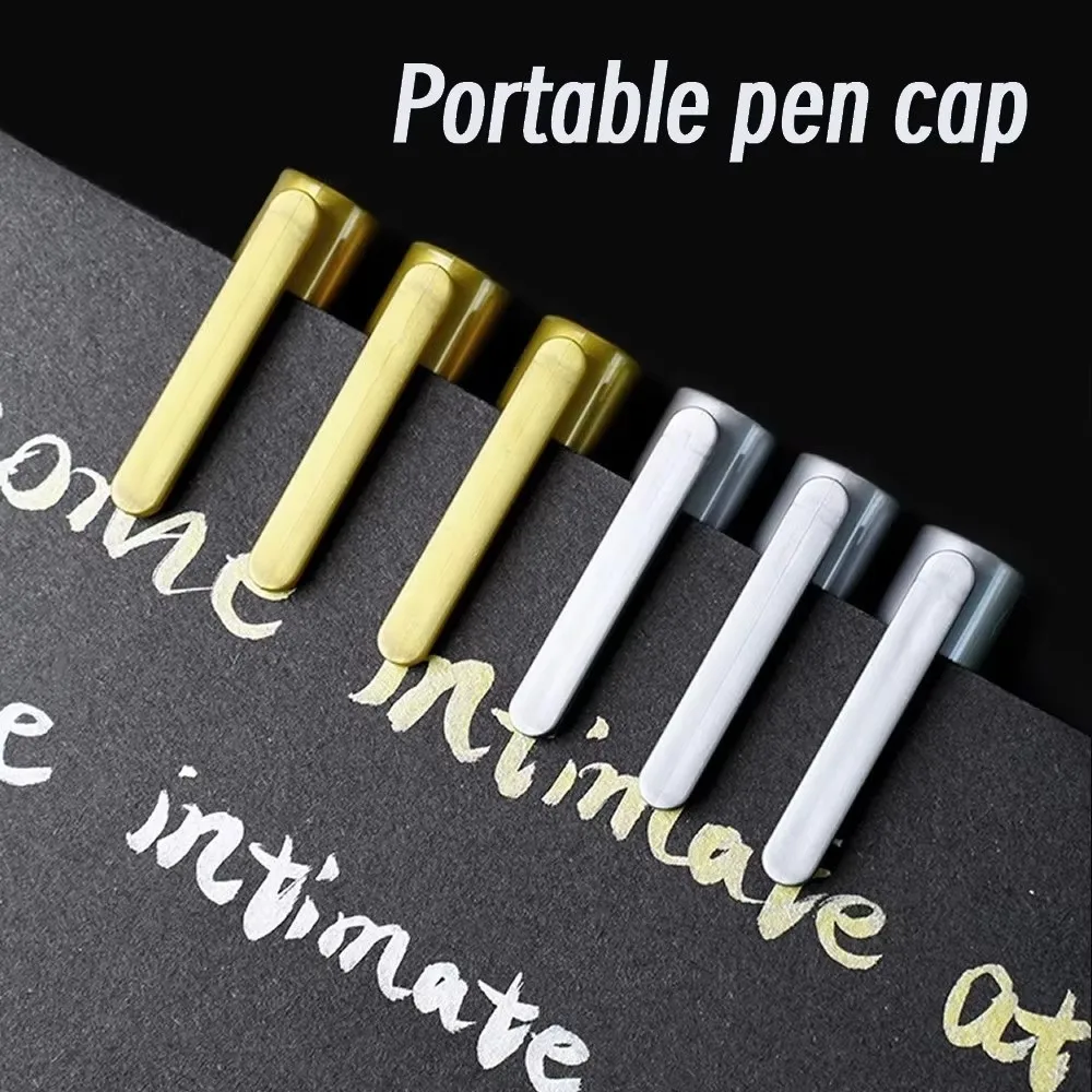 

New Portable Metallic Color Craft Pen Hard Multifunctional Metallic Color Paint Markers Soft Signature Pens Drawing Pen