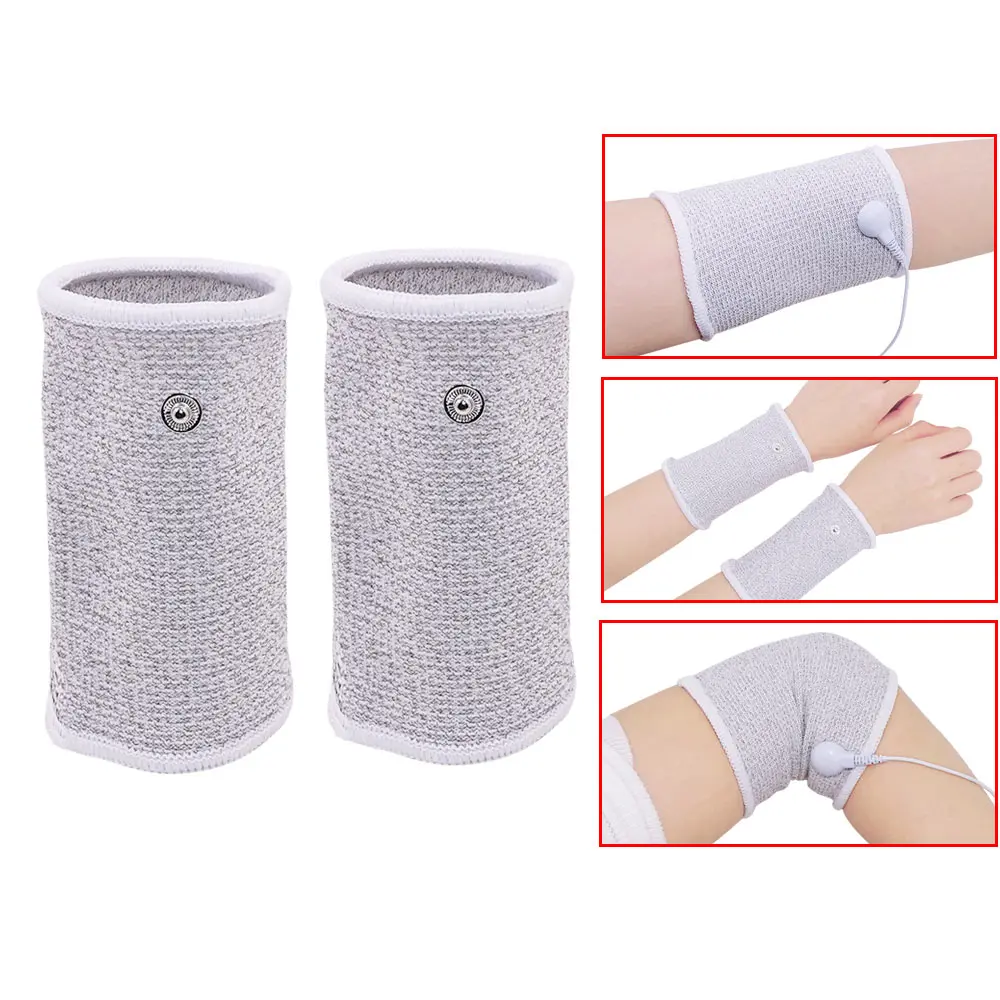 Tens Electrodes Gloves Socks Wrist Guard Physiotherapy Accessories for EMS Electric Muscle Stimulator Low Frequency  Massager