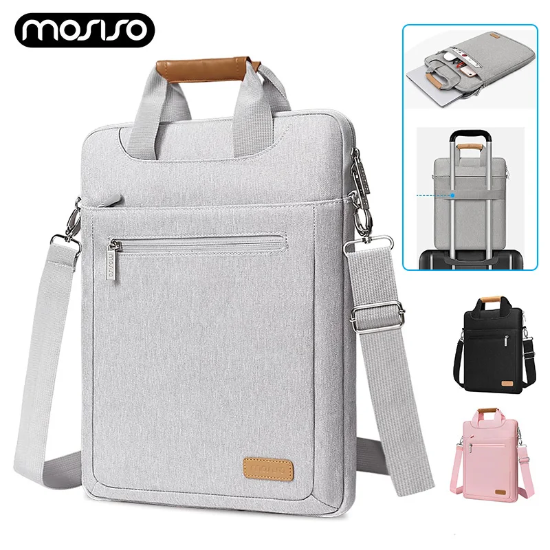 Laptop Briefcase Bag for MacBook Pro Air 13.3 14 15 16 inch Case 2023 M1 M2 A2941 A2780 Mac Dell Lenovo HP Asus Notebook Sleeve