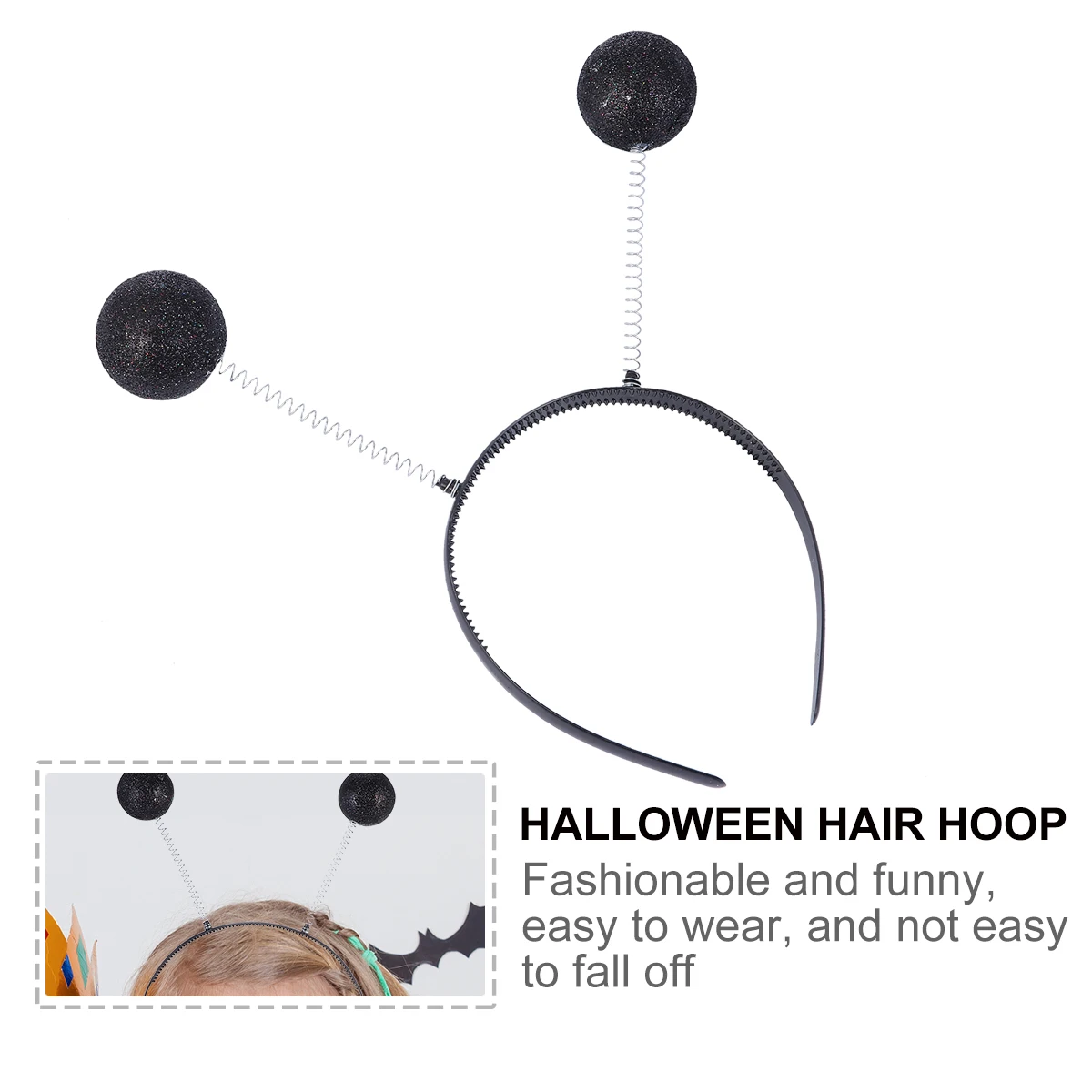 

5 Pcs Ball Hair Hoops Cute Design Lightweight Comfortable Party Festival Headdress Decorative Headb s Accessories