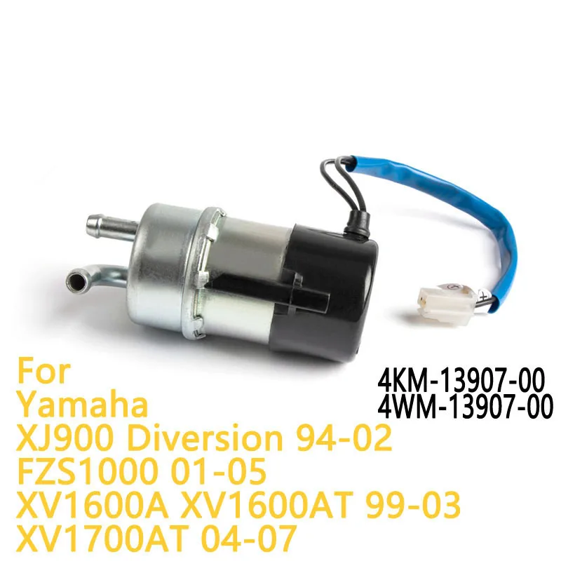 

8mm Pipe Fuel Pump For Yamaha XJ900 Diversion FZR1000 FZS1000 FAZER 1000 FZX750 FZX700 XV1600 XV1700 5VN-13907-00 4KM-13907-00