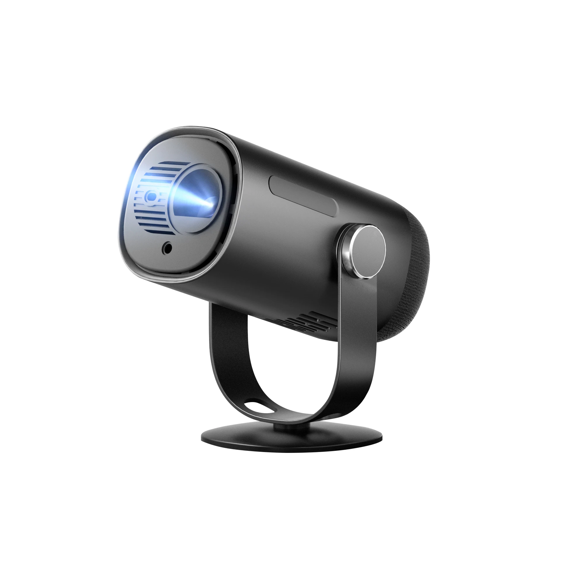 جديد Dangbei Freedo Google TV Mini Proyector 450 ISO Lumens جهاز عرض ذكي 4K يدعم بطارية قابلة للشحن 160 °   جهاز عرض جيمبال