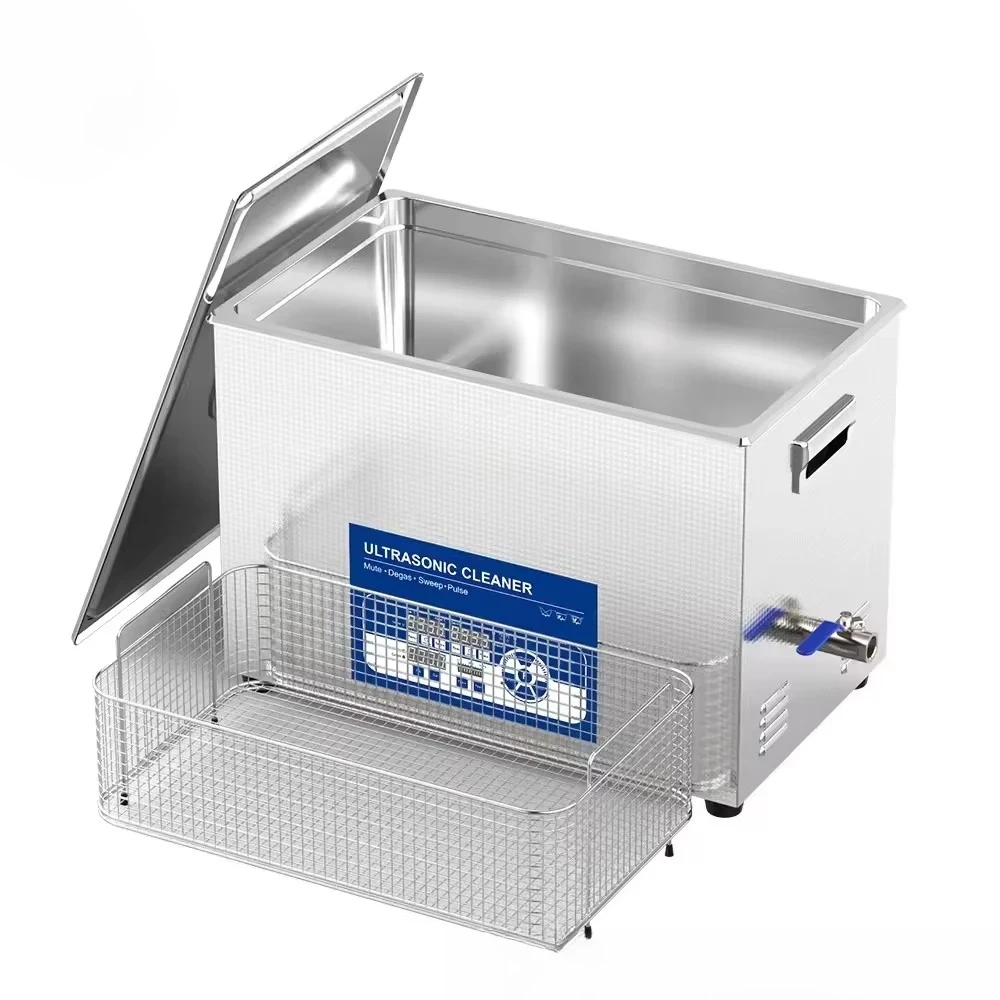 

22L Dental Cleaning Equipment Lab Medical Instruments Ultrasonic Cleaner Parts with Mute Sweep Pulse Degas Power Function