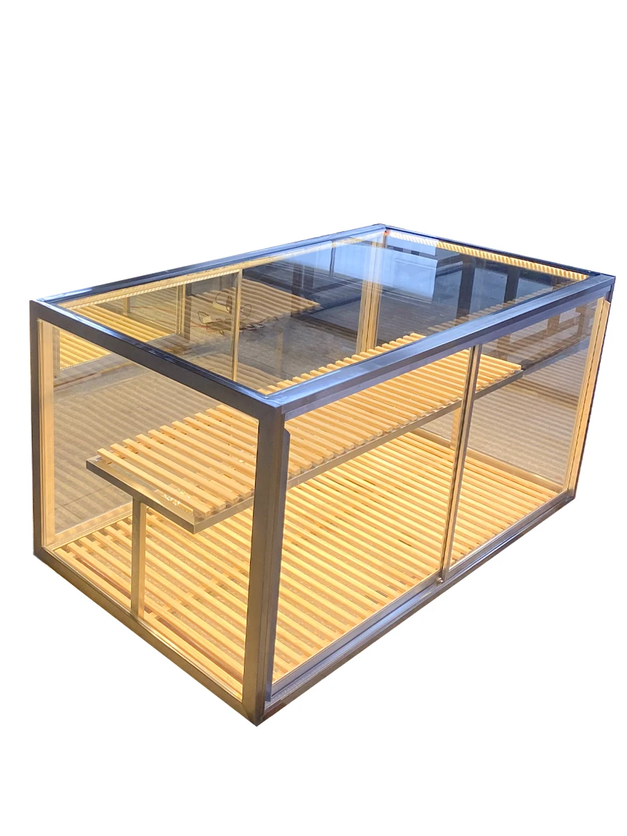 

Commercial glass display cabinet Bread Nakajima Pastry display Food shelf