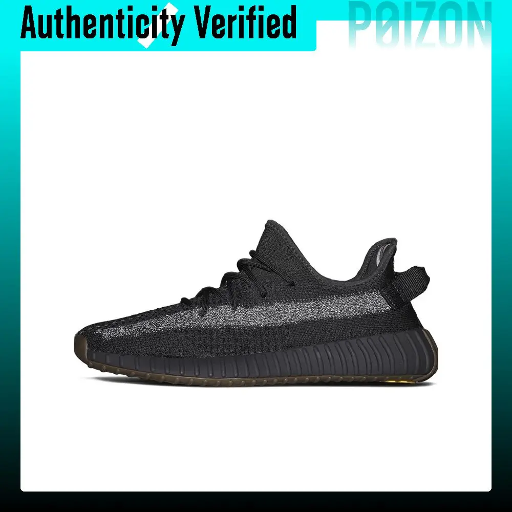 Adidas Originals Yeezy Boost 350 V2 Casual Shoes Unisex Low-top Black FY4176-2020