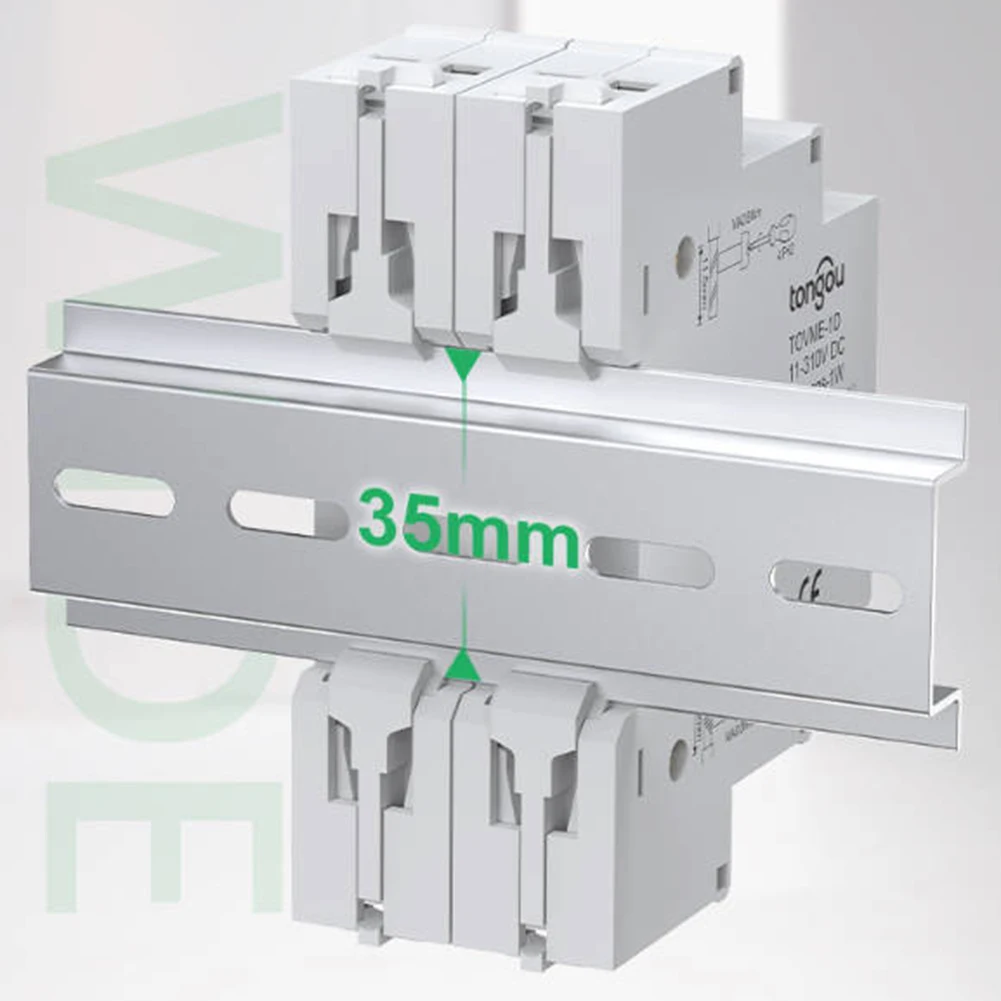 Sophisticated Design 3 Way For Din Rail Mounted LED Digital Voltage Meter Measuring between DC Voltages of 11 310