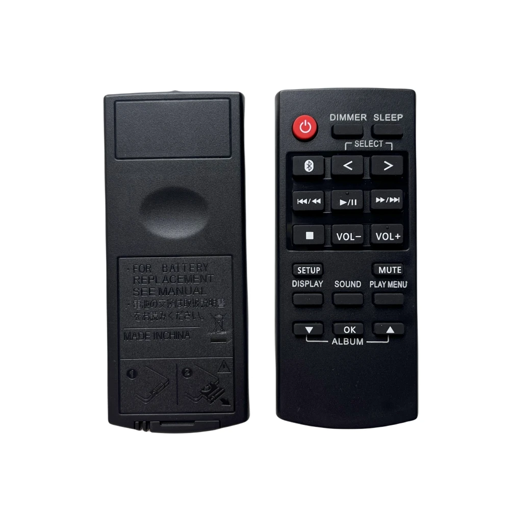 New remote control fit for Panasonic HiFi SC-UA30GS SA-AKX320E-W SC-UA30GW SA-AKX320GN-K SA-AKX320GS-K SC-UA30GSX