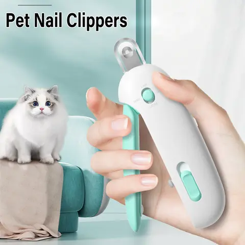 고양이 개 손톱깎이 커터, 조절 가능한 구멍이 있는 전문 애완 동물 손톱깎이, 애완 동물 발톱 트리머, 강아지 새끼 고양이 관리 손질 도구