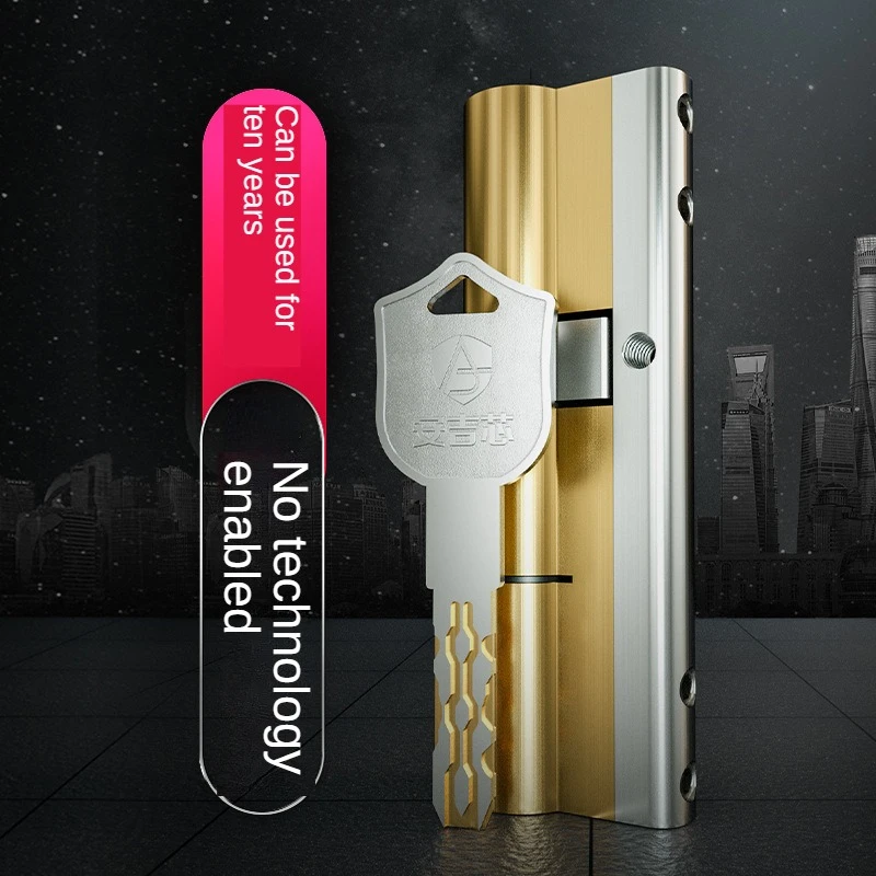 Customize the same key to open all cylinder,European standard high quality Door lock Lock cylinder,Super C Class Lock,5 pcs keys