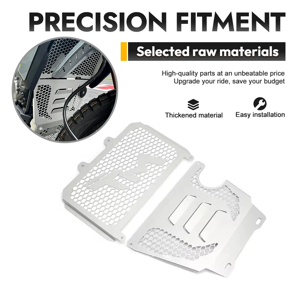 New FOR CFMOTO 450MT MT450 450 MT 450 2023-2025 Motorcycle Engine Water Tank Radiator Grill Oil Cooler Guard Protection Cover