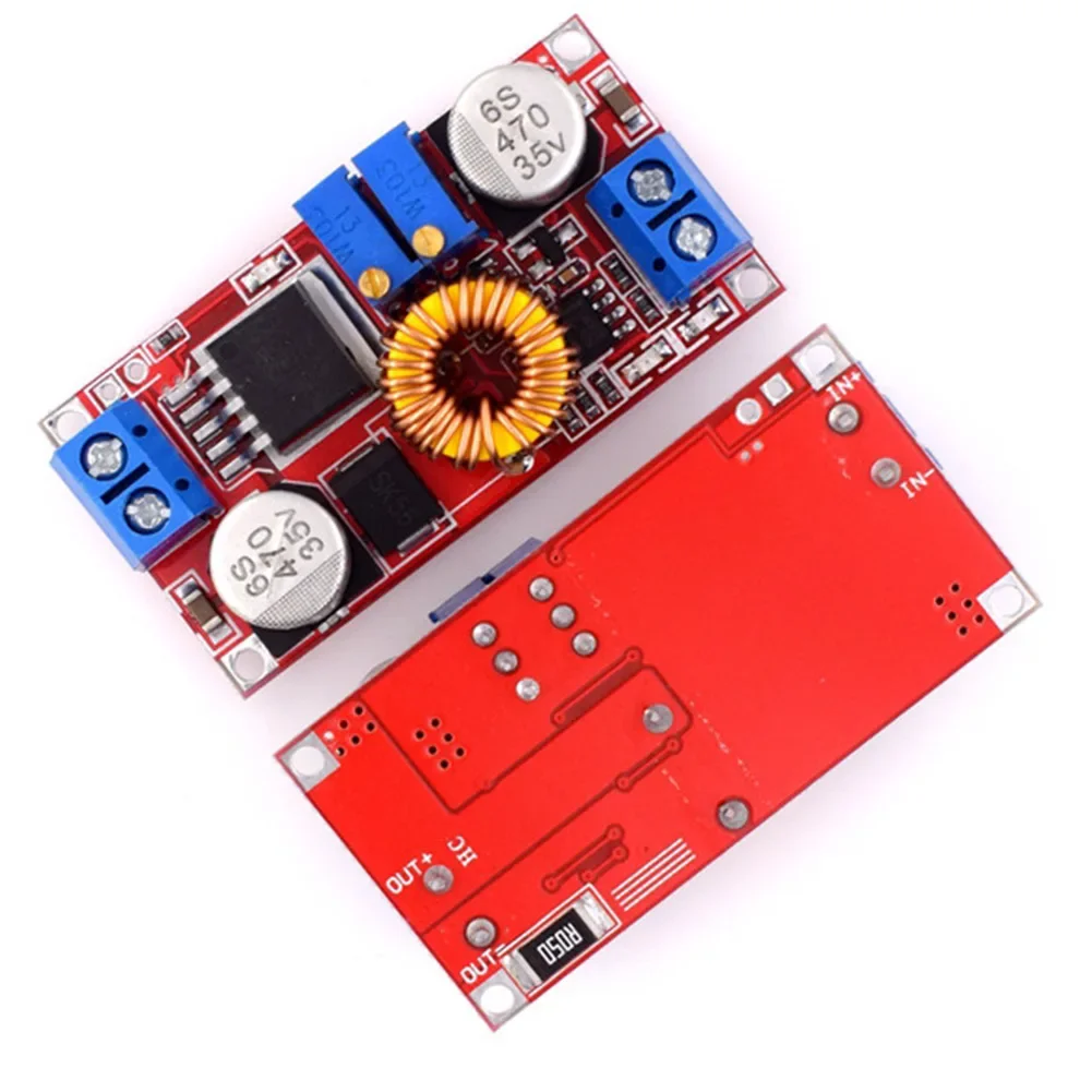 High Efficiency DC Converter 0-5A 0.8-30VDC Adjustable Battery Charger Built In Thermal Current Limit Function