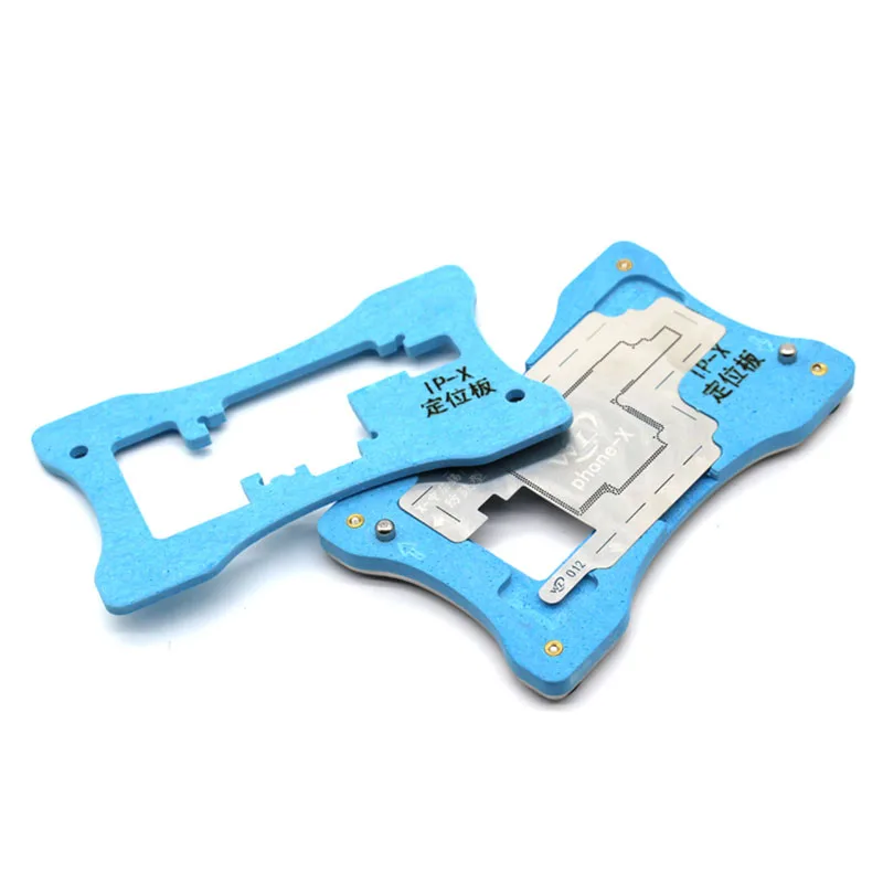 Saytl bga reballing estêncil kit para iphone x placa placa placa placa de solda placa de plantio estêncil camada média