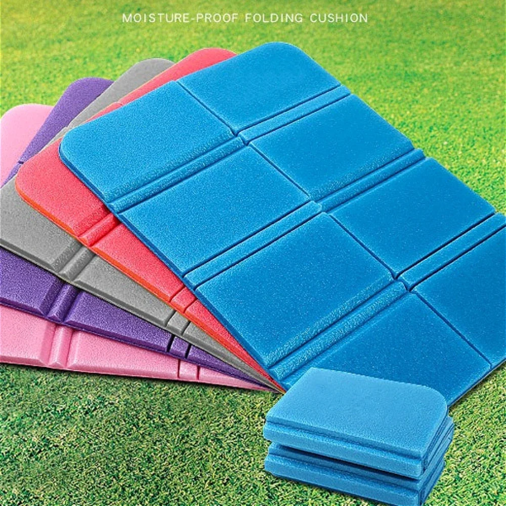 Beach Camping Mat Foldable Portable Small Picnic Mat Waterproof Moisture-proof Camping Pad Outdoor XPE Foam Folding Seat Cushion