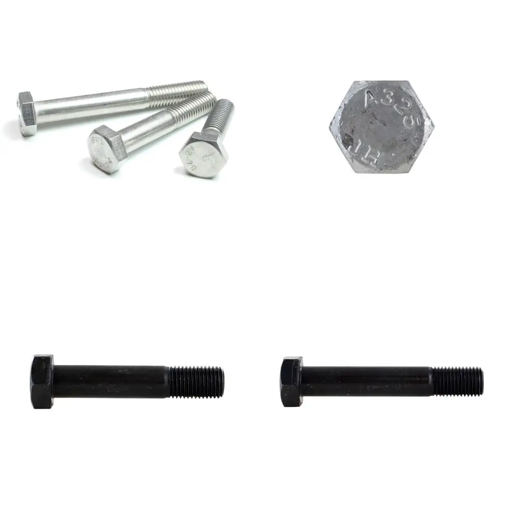 مسامير سداسية من الفولاذ المقاوم للصدأ A2-70 M16-2.00 × 180 مم، 10 عبوات، خيط خشن، ملولبة جزئيًا، طول خيط 2.25، ذيل طويل #1