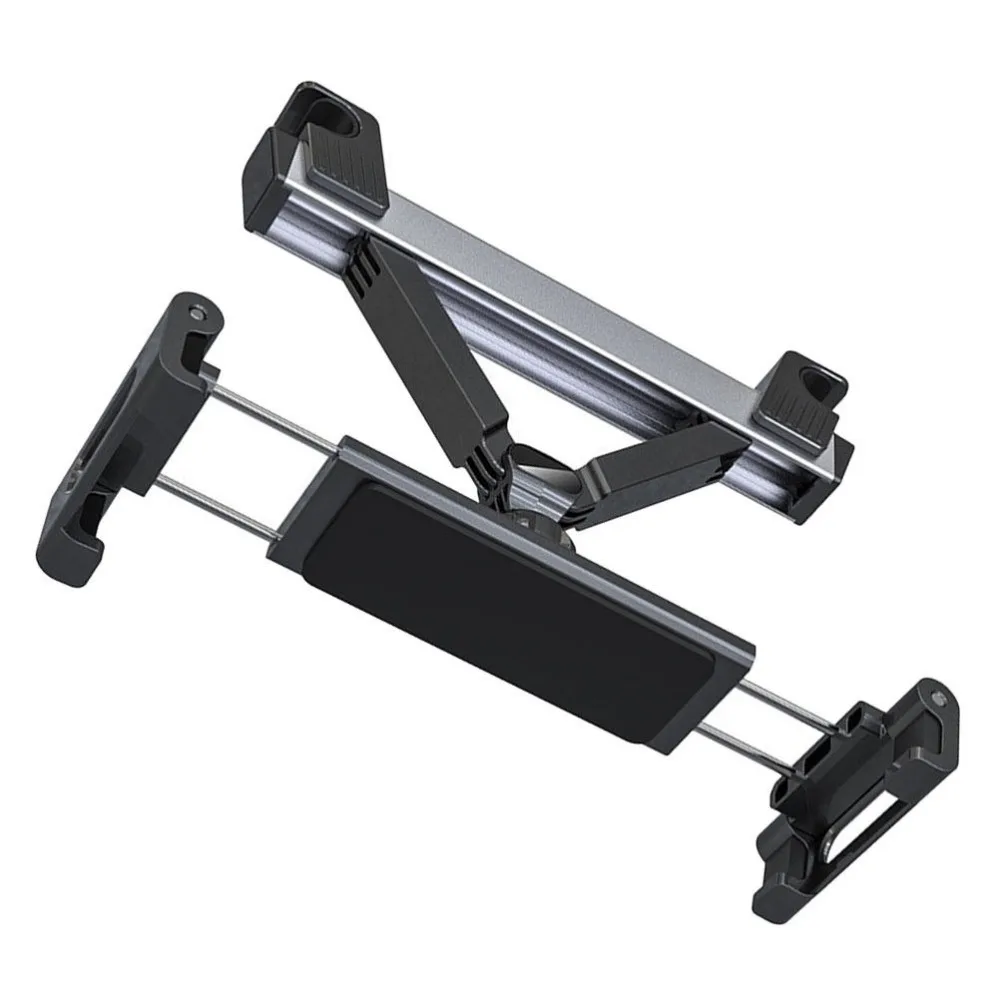 360 Degree Rotation Car Headrest Phone Holder Adjustable Non Slip Backseat Tablet Holder ABS Easy Clean Car Tablet Holder
