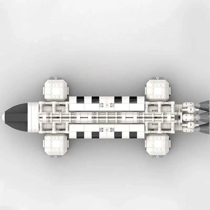 MOC Space 1999 Eagles Building Blocks ชุด Spaceport Shuttle Launch Center ยานอวกาศอิฐประกอบเครื่องบินเด็กของขวัญ