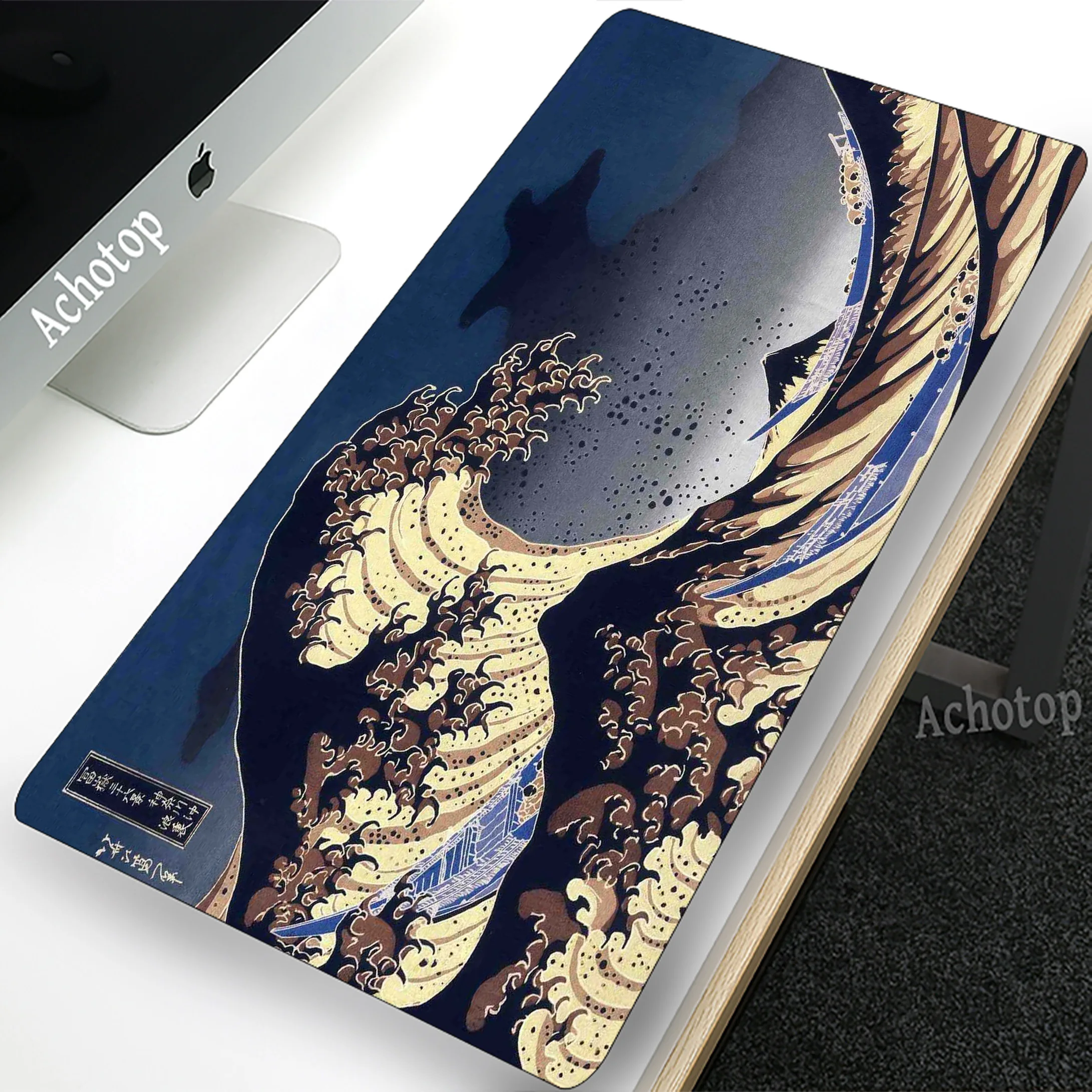 

Great Wave Off Mouse Pad Gaming Laptop Game Mouse Mat Mousepad Коврик Для Мыши Locking Edge Desk Mat Speed Keyboard Pads