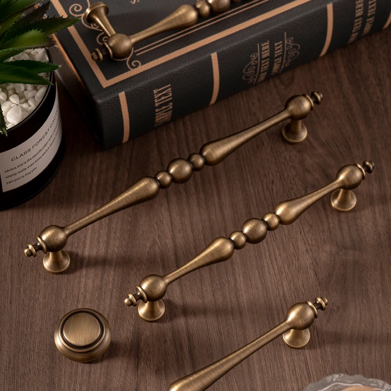 Antique brass T bar furniture fitting — supplier illustration 2