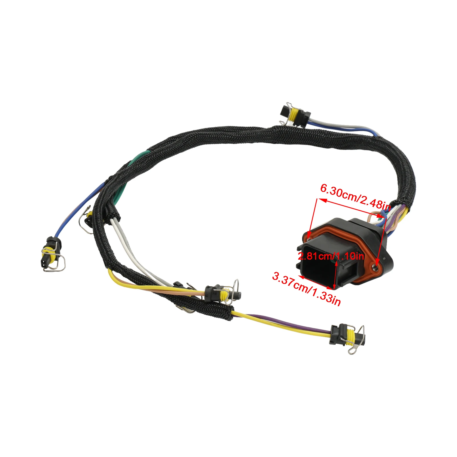 Areyourshop 419-0841 215-3249 Fuel Injector Wiring Harness for CAT C9 Engine 330D 336D