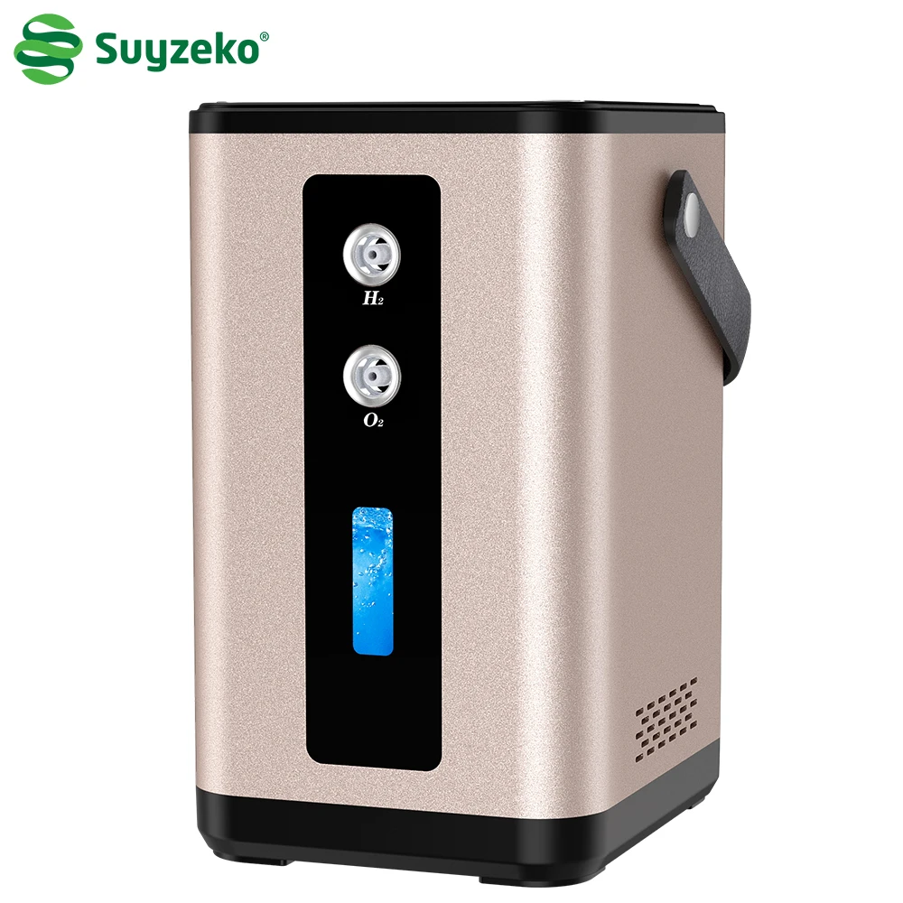 450ml/min Hydrogen Inhalation Machine, 99.99% portable Purity Dual Outlet H2 Generator, hydrogen inhalation machine portable