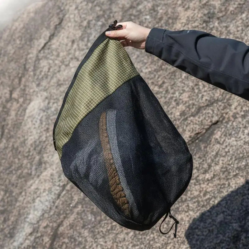 Outdoor-Rucksack mit erweiterbarer Tasche, multifunktionaler, abnehmbarer Schuhaufbewahrungstasche, Wandern, Klettern, Rucksack, externes Zubehör – Detail 1