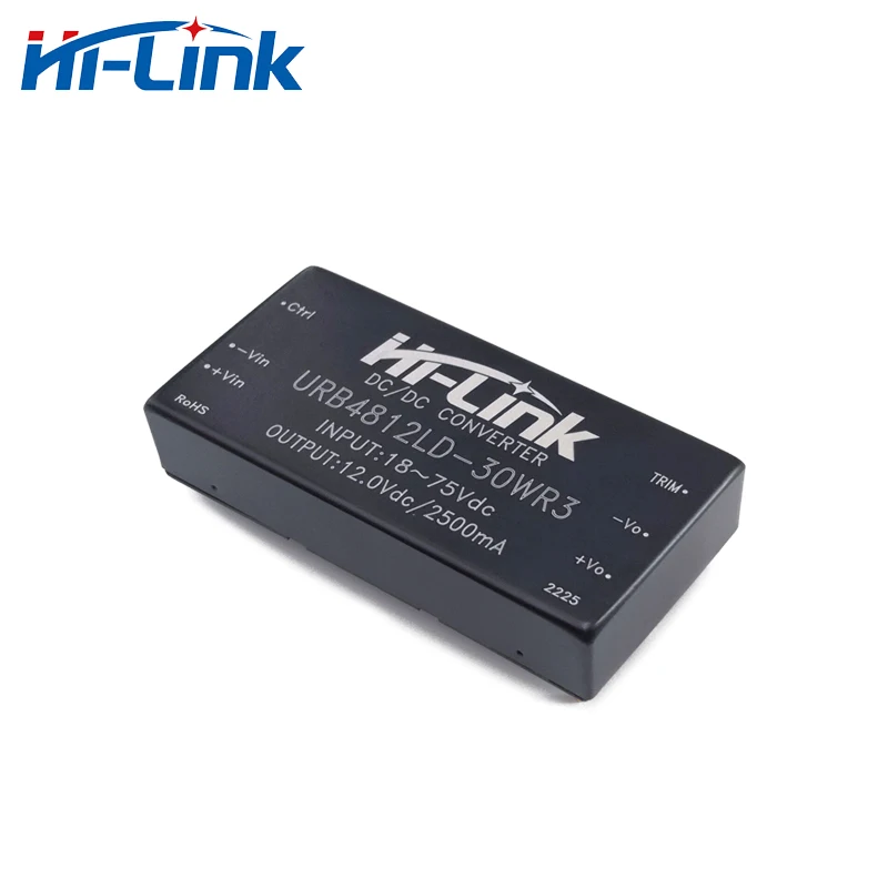 Imagem -03 - Fonte de Alimentação do Conversor Step Down Módulo Inteligente Smart Home Mini Hi-link Urb4812ld30wr3 30w 48v a 12v 2.5a dc dc 10 Pcs por Lote