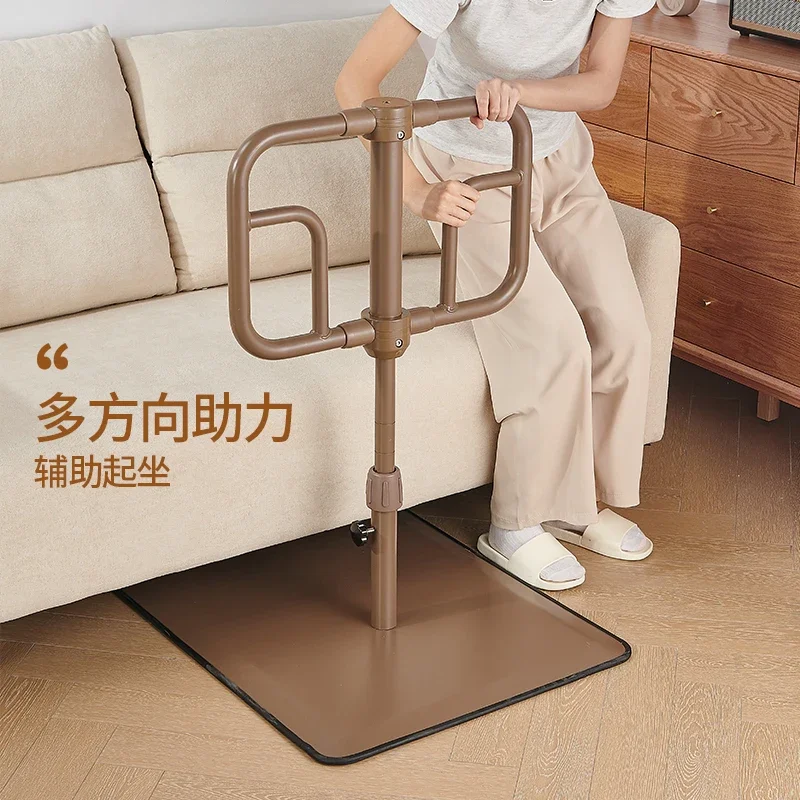 No punching elderly bedside armrest bed guardrail auxiliary stand-up device household  sofa handle lift shelf