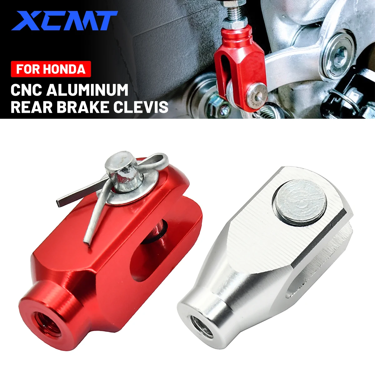 

CNC Rear Brake Clevis For Honda CRF 250R 450R CRF150R CR125R CR250R CRF250R CRF250X CRF250RX CRF250F CRF450R CRF450X CRF450RX