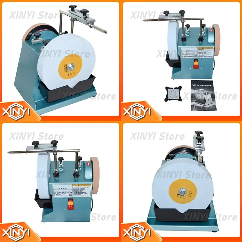 for 10 Inch Water Cooled Grinder Blade Sharpening Machine 220 Mesh Grindstone Grinding Machine Knife Scissors Grinding Tools
